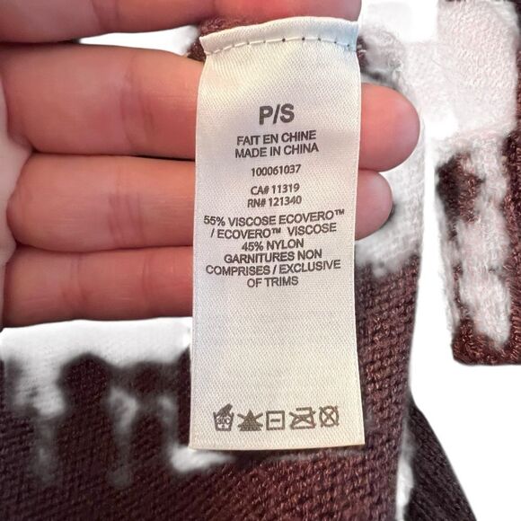 3 for $30! Dynamite brown knit long cardigan - Picture 4 of 8